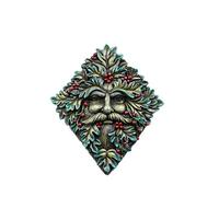 Pacific Giftware Fantasy Garden Greenman Face Resin Figurine Wall Plaque