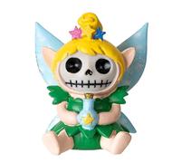 Pacific Giftware Figurine de collection Fée Clochette en forme de squelette en costume de fée magique avec potion magique bleue, parfaite pour la décoration de la maison et les cadeaux uniques, 7,6 cm