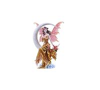 Pacific Giftware Figurine de fée Lune céleste à Quatre éléments Terre Vent Givre Feu Figurine de Collection Nene Thomas Art Inspiration sous Licence Officielle 30,5 cm de Haut