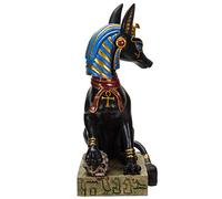 Pacific Giftware Figurine en résine représentant Le Dieu égyptien Anubis Assis