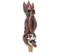Pacific Giftware Figurine spéciale pour robinet de bière, accessoire de bar (tête de mort)