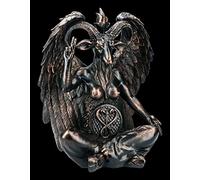 Pacific Giftware Grande Statue païenne satanique Baphomet Lucifer Satanic Demon Goat of Mendes 40,6 cm