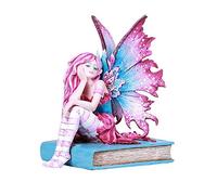 Pacific Giftware Livre Assis Statue de fée par Amy Marron Décoration de Maison