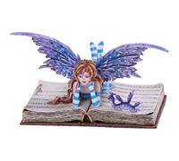 Pacific Giftware PT Amy Brown Art Original Collection Bookworm FAE Resin Collectible Figurine