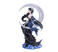 Pacific Giftware PT Nene Thomas Fantasy Art Collection Solace Black Moon Fairy Resin Collectible Figurine