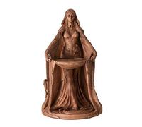 Pacific Giftware Statue de la déesse celtique Danu, gardien sacré de la terre, de la sagesse et de la source de vie, superbe résine coulée à froid, parfaite pour la maison et l'extérieur, décoration