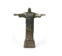 Pacific Giftware Statue du Christ Rédempteur Finition Bronze Jésus