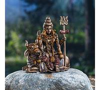 Pacific Giftware Statue Miniature en résine Shiva du Dieu Hindou
