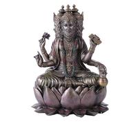 Pacific Giftware Statue Vedas à Quatre Visages du Dieu Hindou Brahma