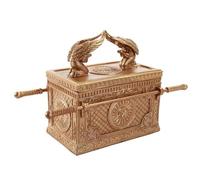 Pacific Giftware The Ark of The Covenant Box Model Collectible Golden Ark of Testimony