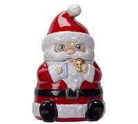 Pacific Giftware Xmas Christmas Santa Ceramic Cookie Jar