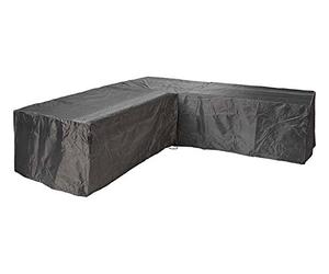 Pacific Lifestyle Platinum AeroCover Housse imperméable pour Meubles de Jardin | Ensemble de sièges de canapé en Forme de L Solide et légère en Polyester indéchirable | Housses Respirantes et