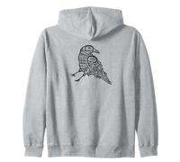Pacific Northwest Native Art Style Formline Corbeau Corbeau Sweat à Capuche