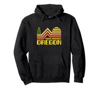 Pacific Northwest Oregon Vintage Retro 1970 Esthétique Sweat à Capuche