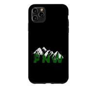 Pacific Northwest PNW Pine Trees Mountains Cadeau Coque pour iPhone 11 Pro Max
