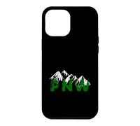 Pacific Northwest PNW Pine Trees Mountains Cadeau Coque pour iPhone 12 Pro Max