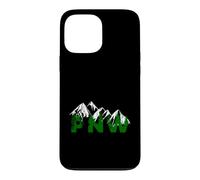 Pacific Northwest PNW Pine Trees Mountains Cadeau Coque pour iPhone 13 Pro Max