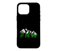 Pacific Northwest PNW Pine Trees Mountains Cadeau Coque pour iPhone 16 Pro Max
