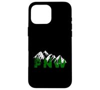 Pacific Northwest PNW Pine Trees Mountains Cadeau Coque pour iPhone 16 Pro Max