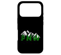 Pacific Northwest PNW Pine Trees Mountains Cadeau Coque pour iPhone 17 Pro