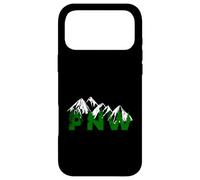 Pacific Northwest PNW Pine Trees Mountains Cadeau Coque pour iPhone 17 Pro Max
