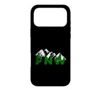Pacific Northwest PNW Pine Trees Mountains Cadeau Coque pour iPhone 17 Pro Max