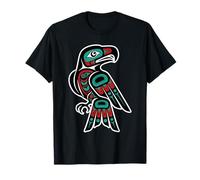 Pacific Northwest Style Eagle Predator Vision Hunter Spirit T-Shirt