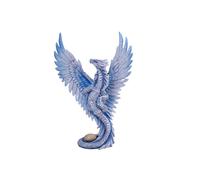 Pacific Giftware Anne Stokes Age of Dragons Iced Blue Wind Dragon Home Tabletop Decorative Resin Figurine