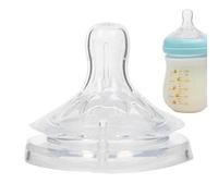 Pacificateur De Suceur De Silicone - Silicone Miltret Milk Soother Pacificier | Pacification De La Sucette À La Pétale Avec Conception De Diamètre Large, Accessoires De Bouteille De Lait Pour Voyager,