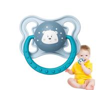 Pacification de bébé, sucettes s,Pacificateur de tout-petit en silicone naturel pour la peau sensible - Soother allaité pour la nuit pour la maison, la crèche, l'avion, l'avion