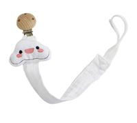 Pacifier Clip Holder, Toddler Teether Strap, Animal Shape Nipple Clip, Soft Anti-Lost Design, Secure Adjustable Grip, Perfect for Pacifier, Teethers, Towel Use, 10.63x2.76 Inches
