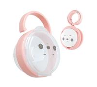 Pacifier Holder, Panda Chain Box Set, Dustproof Cover Included, Portable Baby Accessory, Soother Organizer, Excellent for Boys Girls Travel Diaper Bags and Outdoor Use