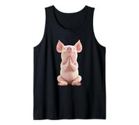 Pacifique Cochon Zen Méditation Calme Sérénité Débardeur