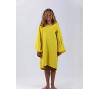 Pacifique Sud Peignoir 'Poncho Surf' jaune citron, Taille 62-68