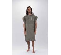 Pacifique Sud Poncho de Surf du Coton - sans Manches (FR/ES, Alpha/Lettres, L, Grande Taille, Taille Tall, Vert)