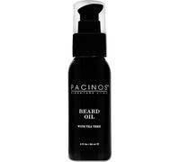 Pacinos Huile de barbe - Pour une barbe sans frisottis - Aide à soulager les démangeaisons - Condition et adoucit au toucher - Favorise la croissance - Formulée avec des huiles essentielles