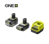 Pack 1 batterie lithium+ 18V 4,0 Ah + 1 batterie compacte lithium+ 18V 2,0 Ah + 1 chargeur rapide 2,0 A RYOBI RC18120-242X