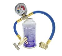 Pack 1 canette Duracool 12a et un flexible de recharge R134a basse pression