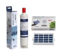 Pack 1 filtre MICROBAN 481248048172 + 1 filtre SBS002 481281729632 Réfrigérateur congélateur (SBS002 MICROBAN KITCHENAID LADEN ARISTON HOTPOINT SMEG BAUKNECHT IKEA WHIRLPOOL WHIRLPOOL)