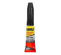 UHU Colle instantan'e POWER GLUE ultra rapide liquide, 3 g