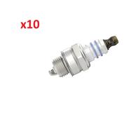 Pack 10 Bougies d'allumage BOSCH WSR6F 7547 pour tronçonneuse STIHL HUSQV NEUF