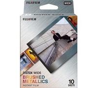 Pack 10 films Fujifilm Instax Wide brushed metallics