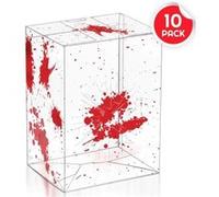 Pack 10 pièces Etuis de protection Evoretro Pour Funko Pop Red Blood Bullet 0,40 mm G