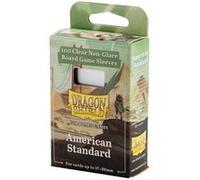 Pack 100 protège-cartes Board Game Sleeves Dragon Shield American Standard 57 x 89 mm Multicolore