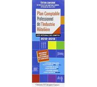 Pack 12/13 plan comptable professionnel de l'industrie hôtelière 2012/2013 - 0
