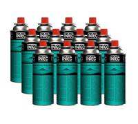 Pack 12 Bouteille de gaz camping 227gr Cartouche Butane Encliquetable Compacte