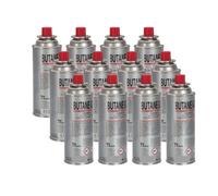 VITO - Pack 12 Cartouches Gaz Butane 227g universelles Sécurité stop-gaz Multiproduits Réchaud, Désherbeur, Chalumeau