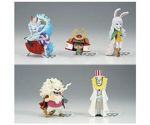 Pack 12 Figuras World Collectable Wanokuni Onigashima 7 One Piece 7cm