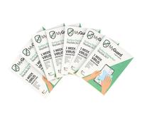 Pack 12 lingettes nettoyantes pour écran Désinfectant et antibactérien Transparent