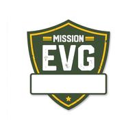 Pack 12 stickers mission evg